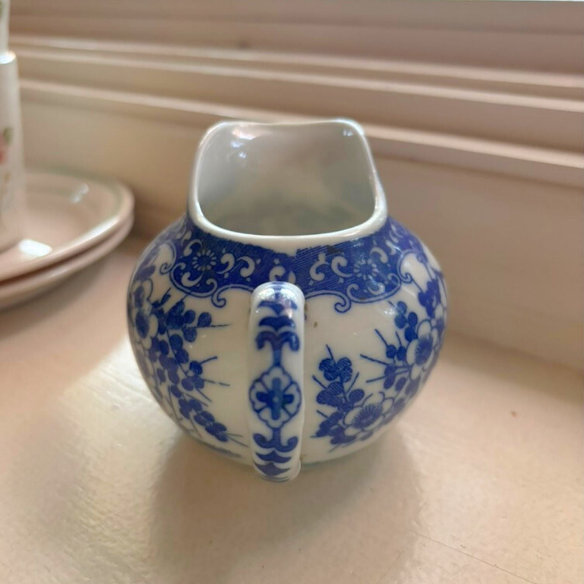 Noritake Nippon Tokusei Sakura Blossom Creamer