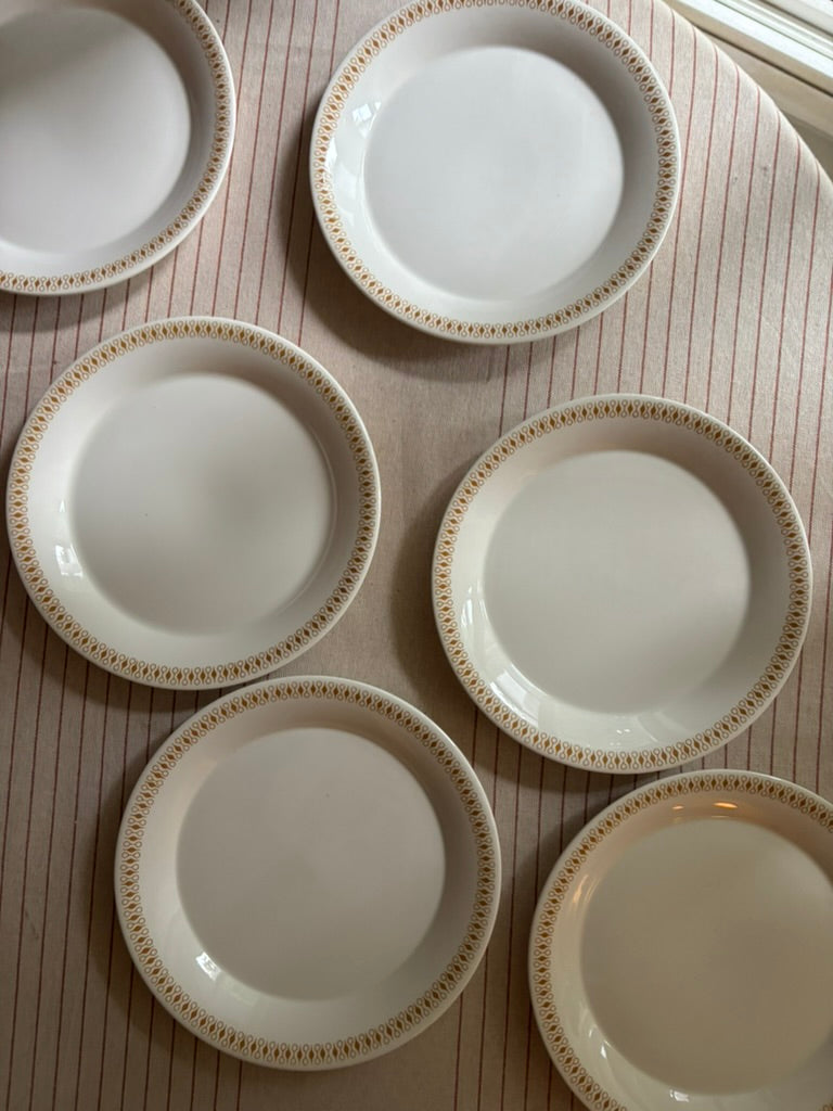 Vintage Mid-Century Salad Plates