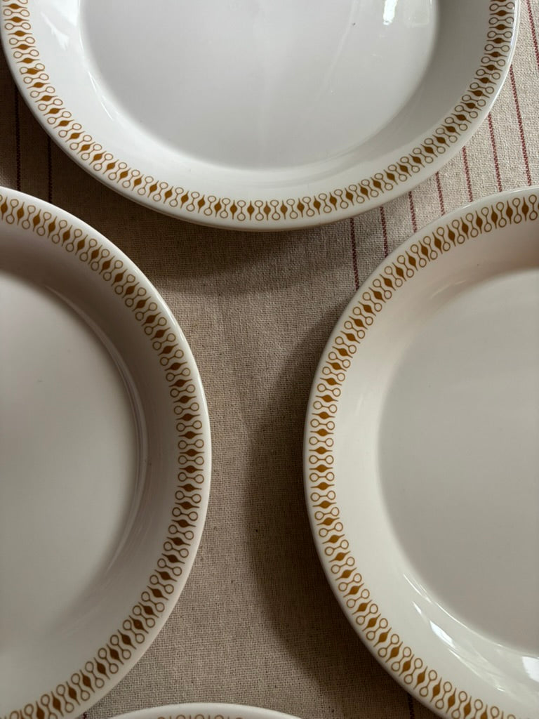 Vintage Mid-Century Salad Plates
